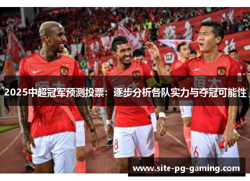 2025中超冠军预测投票:逐步分析各队实力与夺冠可能性 2025中超冠军预测投票:逐步分析各队实力与夺冠可能性
